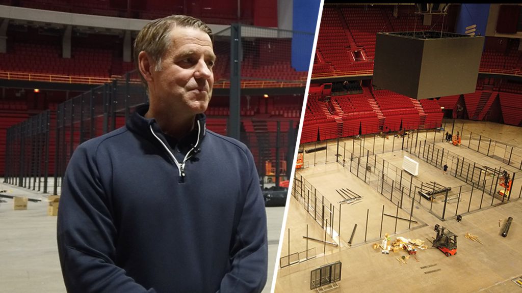 14 banor på åtta dagar — så ska Globen Padel bli klart på rekordtid