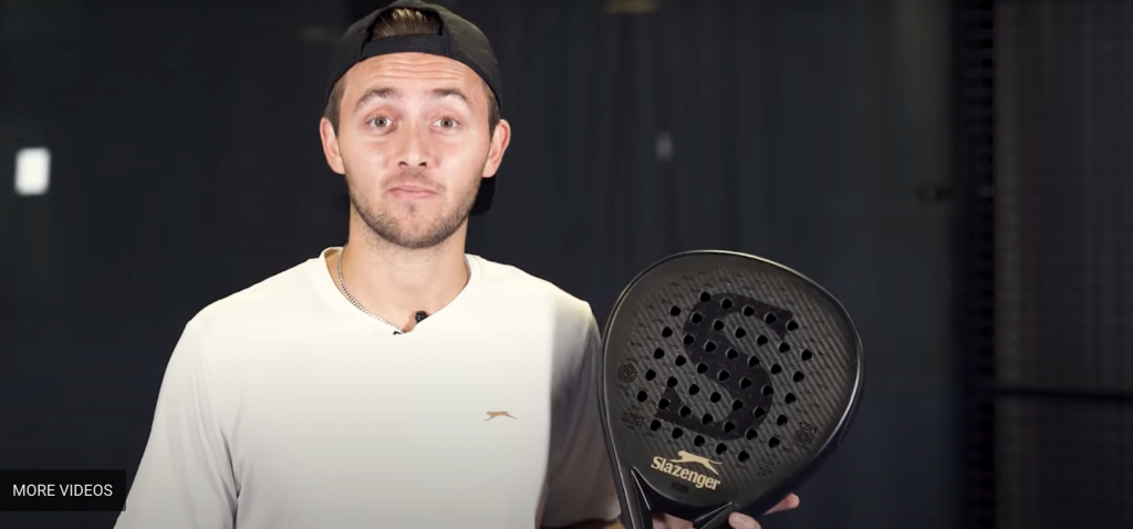 TV: Svenska toppspelaren testar Slazengers padelracketar