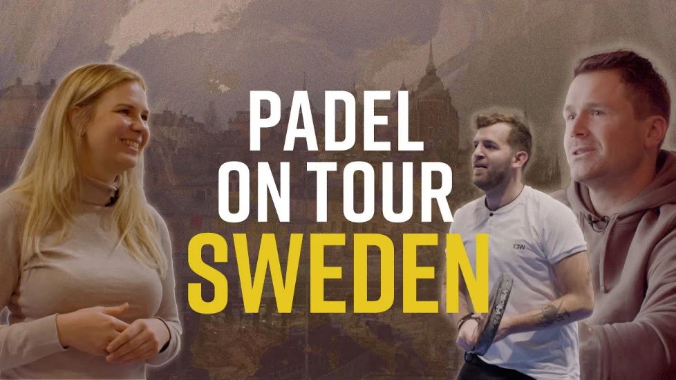 TV: "Öppna bara upp och låt barnen spela" - se Padel on Tour från Sverige
