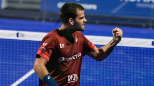 Förvirringen: Javier Garrido byter partner