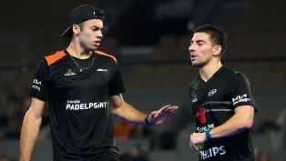 Gör sista tävlingen tillsammans innan partnerbytet