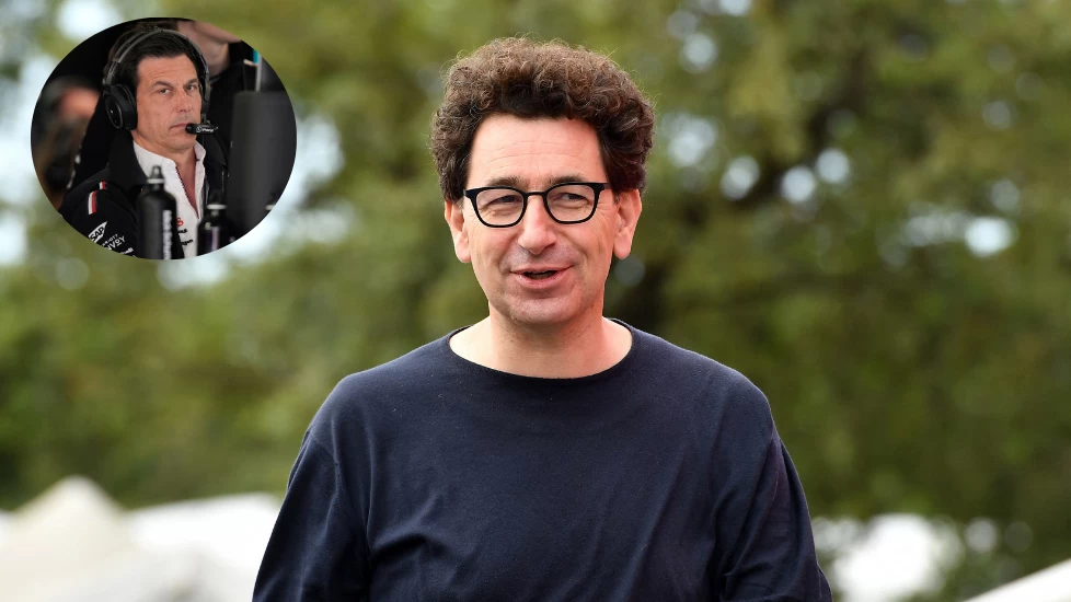 Mattia Binotto: Fråga Toto Wolff varför han signade Kimi Antonelli istället för Mick Shumacher