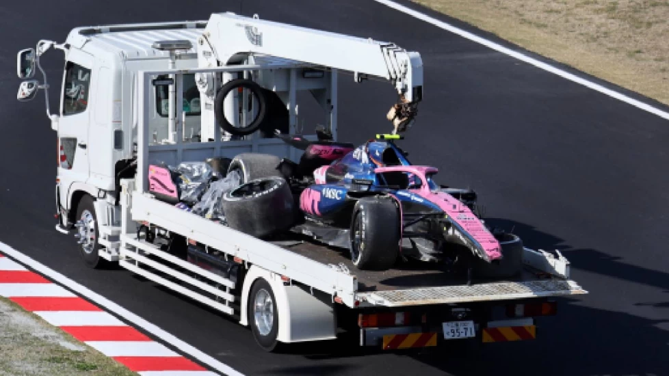 Se Jack Doohans våldsamma krasch på träning i Japan