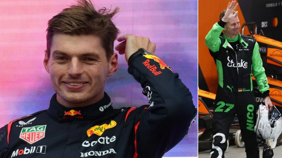 Verstappen snabbast i sprintkvalet  – Hülkenberg fyra