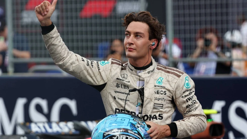 George Russell: "Har en klausul med Mercedes om automatisk förlängning"