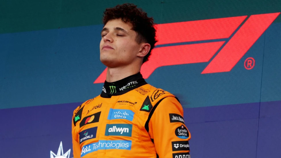 Lando Norris mardrömsstatistik från pole position - bara 50 %