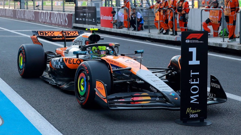 Lando Norris vann Brasilien Grand Prix - närmar sig VM-titeln